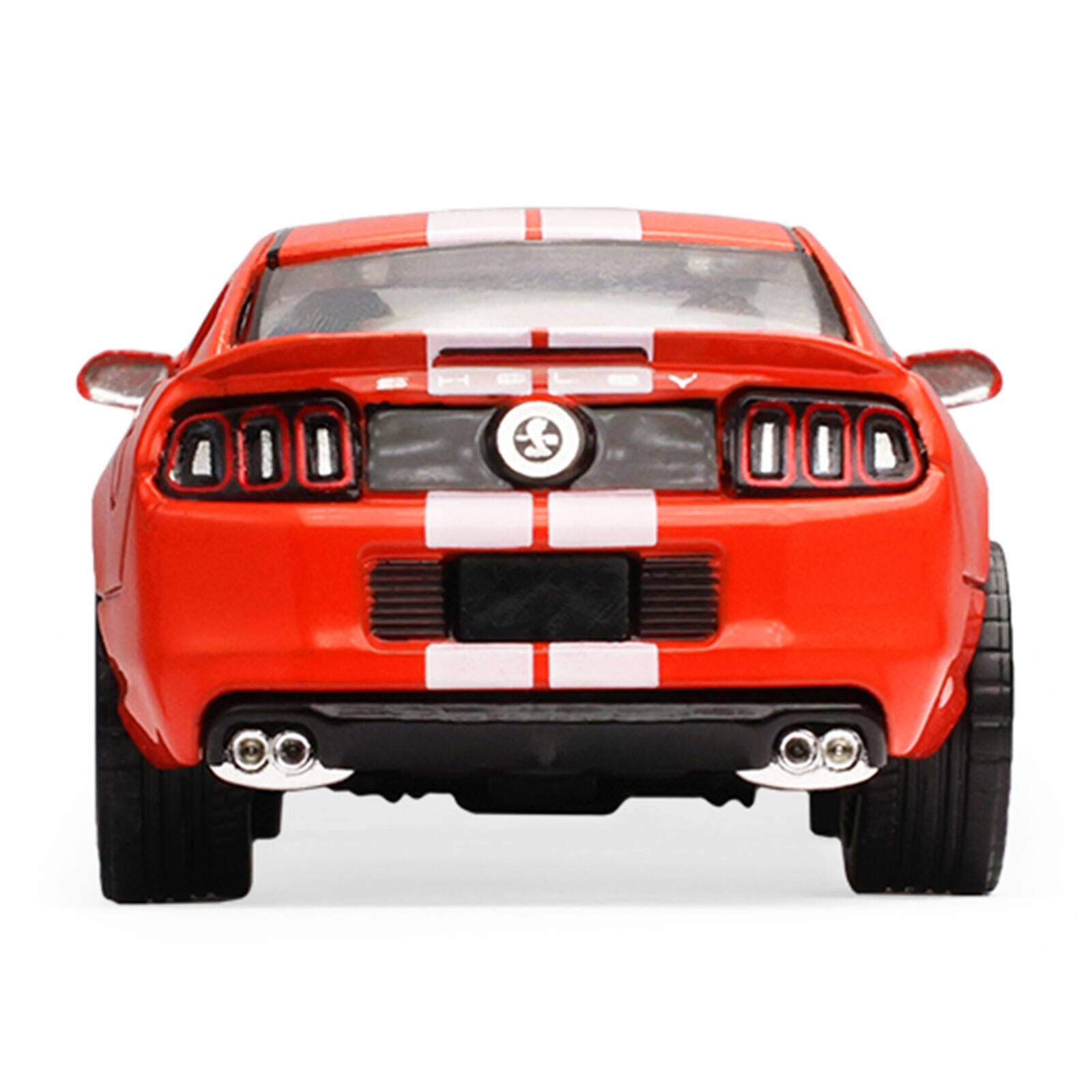 Alt View 4. Greenlight - 2013 Ford Shelby Mustang GT500 Race Red with White Stripes "Stampede" Series 2 1/64 Diecast Model Car by Greenlight.