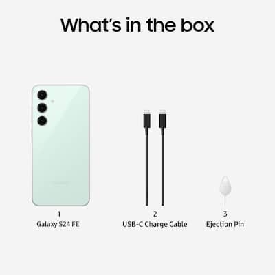 Samsung Galaxy S24 FE 128GB (Unlocked) Mint SM-S721ULGAXAA - Best Buy Samsung Galaxy S24 FE 128GB (Unlocked) Mint SM-S721ULGAXAA - Best Buy