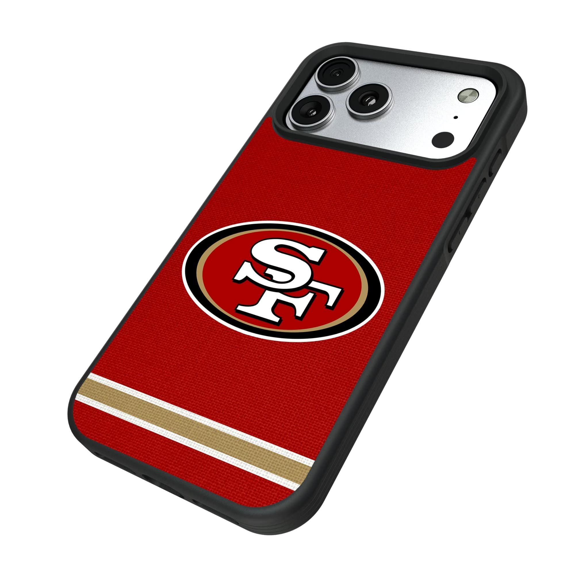 San Francisco 49ers Stripe Bump Phone Case - iPhone 13 Mini San Francisco 49ers Stripe Bump Phone Case - iPhone 13 Mini