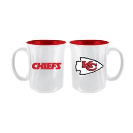 The Memory Company - Kansas City Chiefs 2-Pack 15oz. Iridescent Ceramic Mug Set - Multicolor