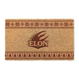 Jardine - Elon Phoenix 18" x 30" Holiday Coir Doormat - Brown