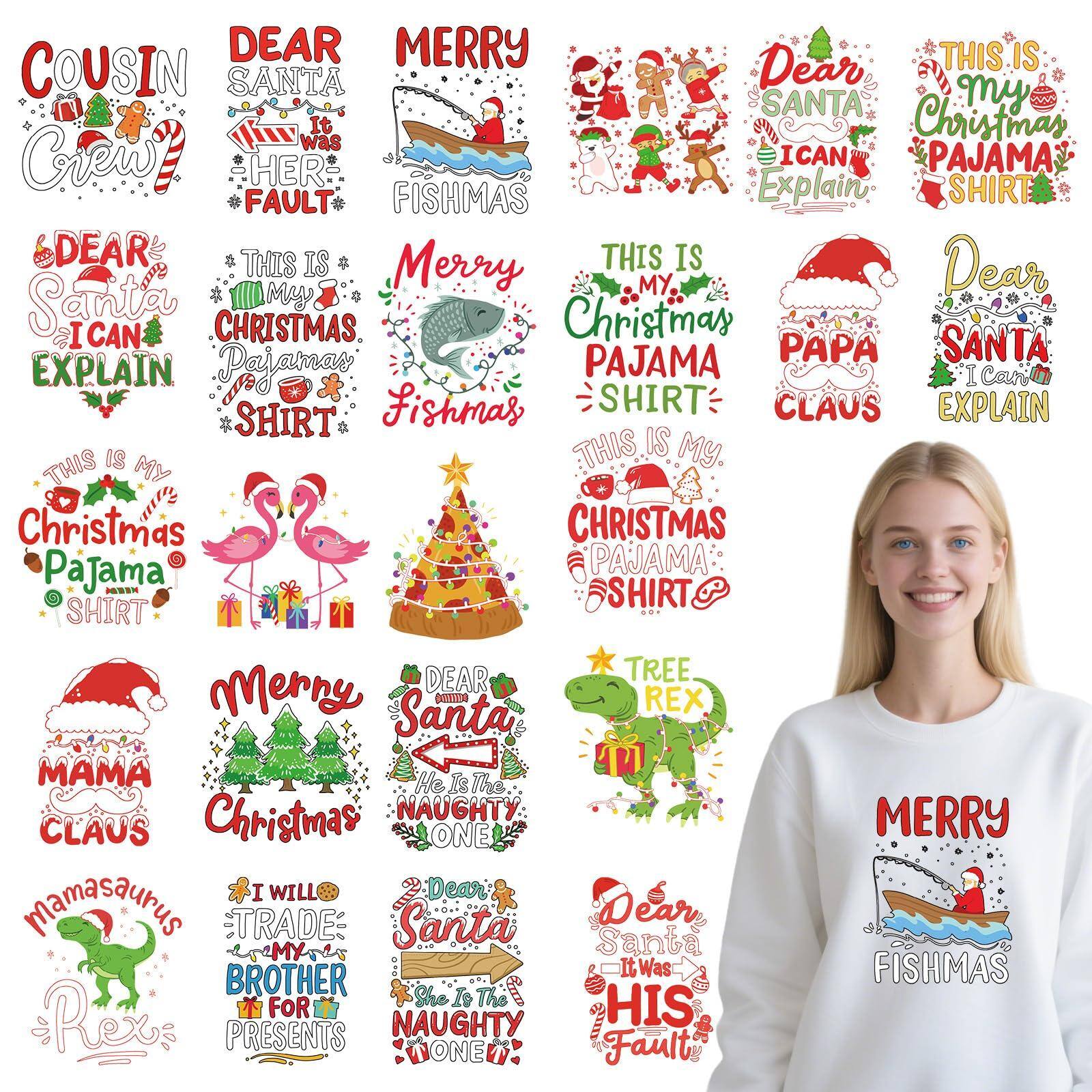 24pcs christmas pajama