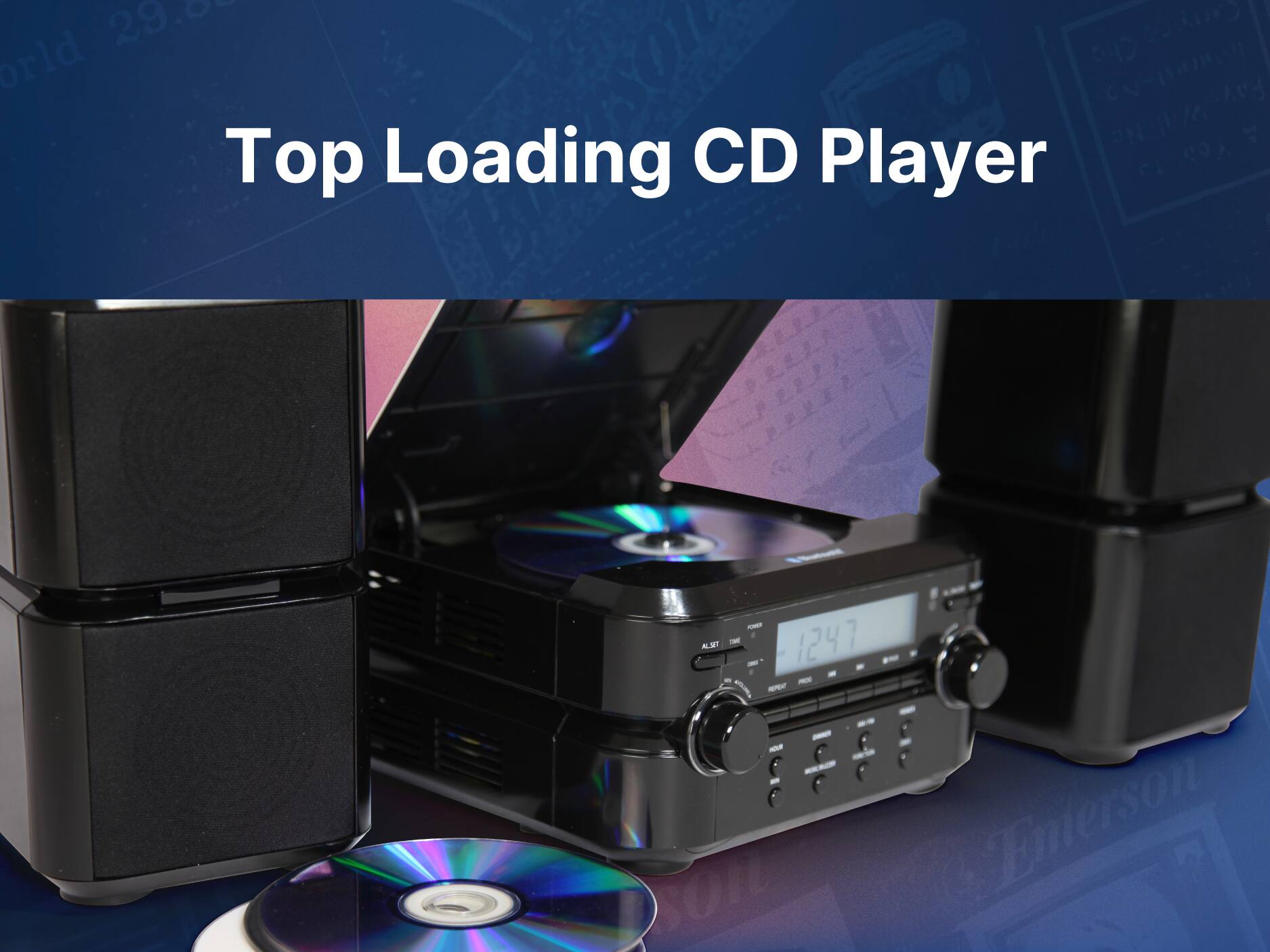 Top Loading CD Player