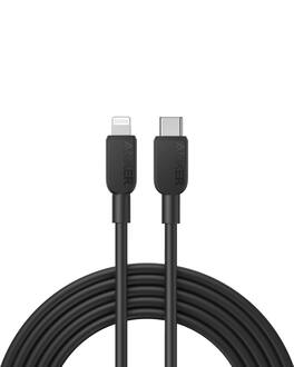 Anker - USB C to Lightning Cable(10FT - Black