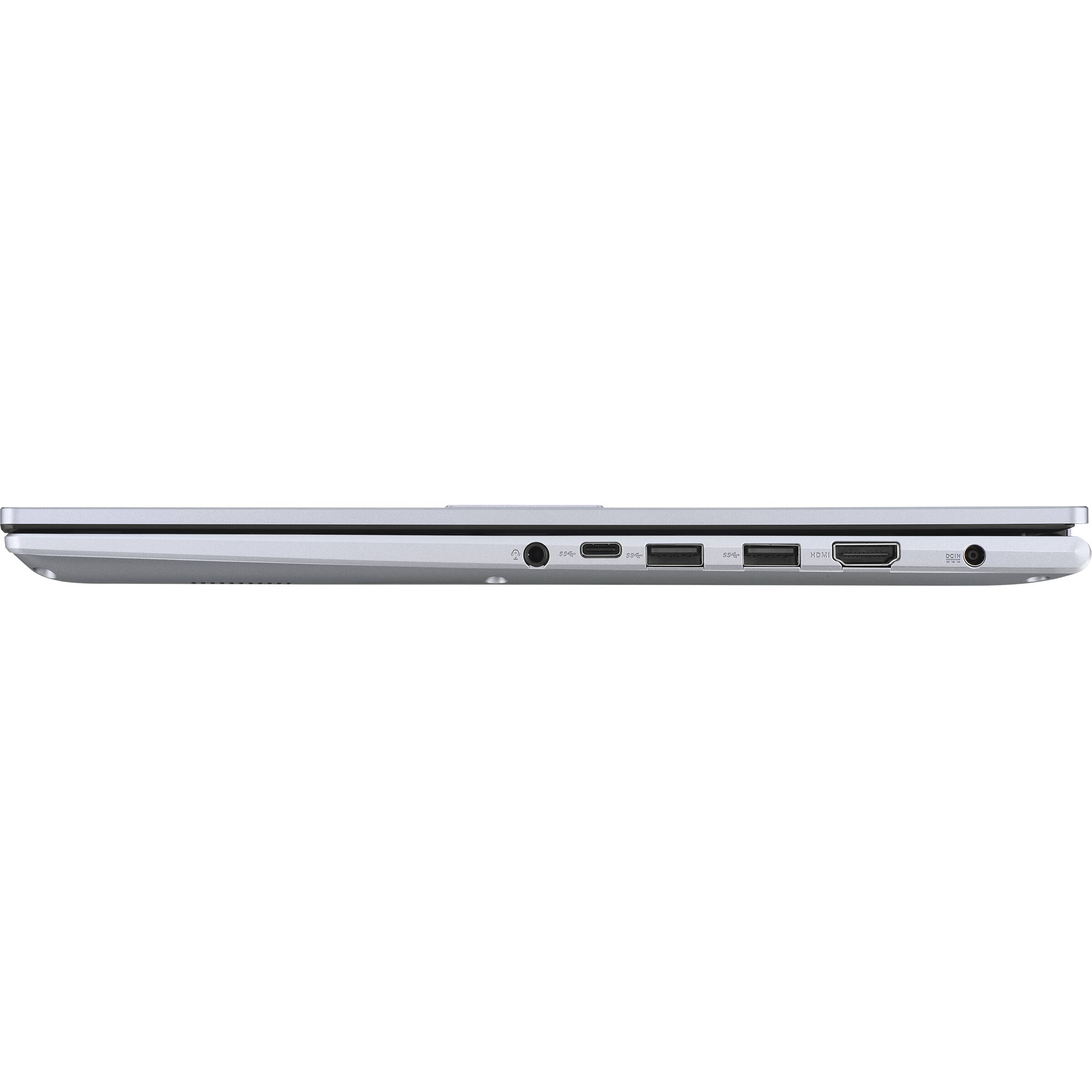 Alt View 10. ASUS - Vivobook 16 16" FHD+ Laptop - Intel Core i5-1235U with 16GB Memory - 512GB SSD - Cool Silver.