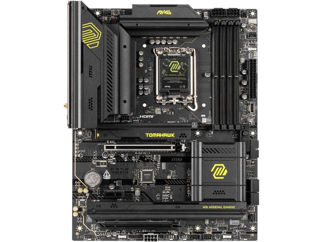 MSI MAG B660 TOMAHAWK WIFI  
MSI ARSENAL GAMING