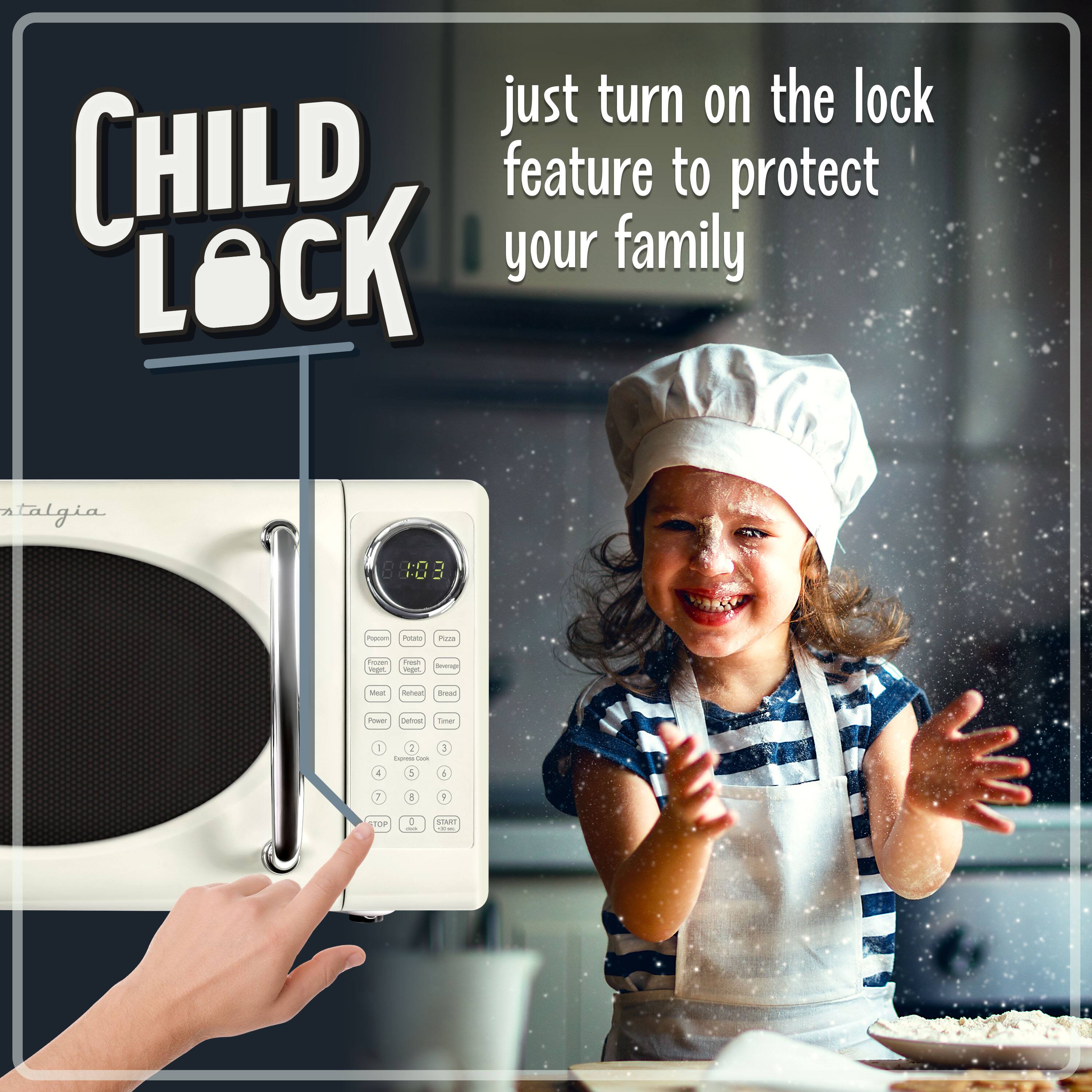 just turn on the lock feature to protect your family

CHILD LOCK