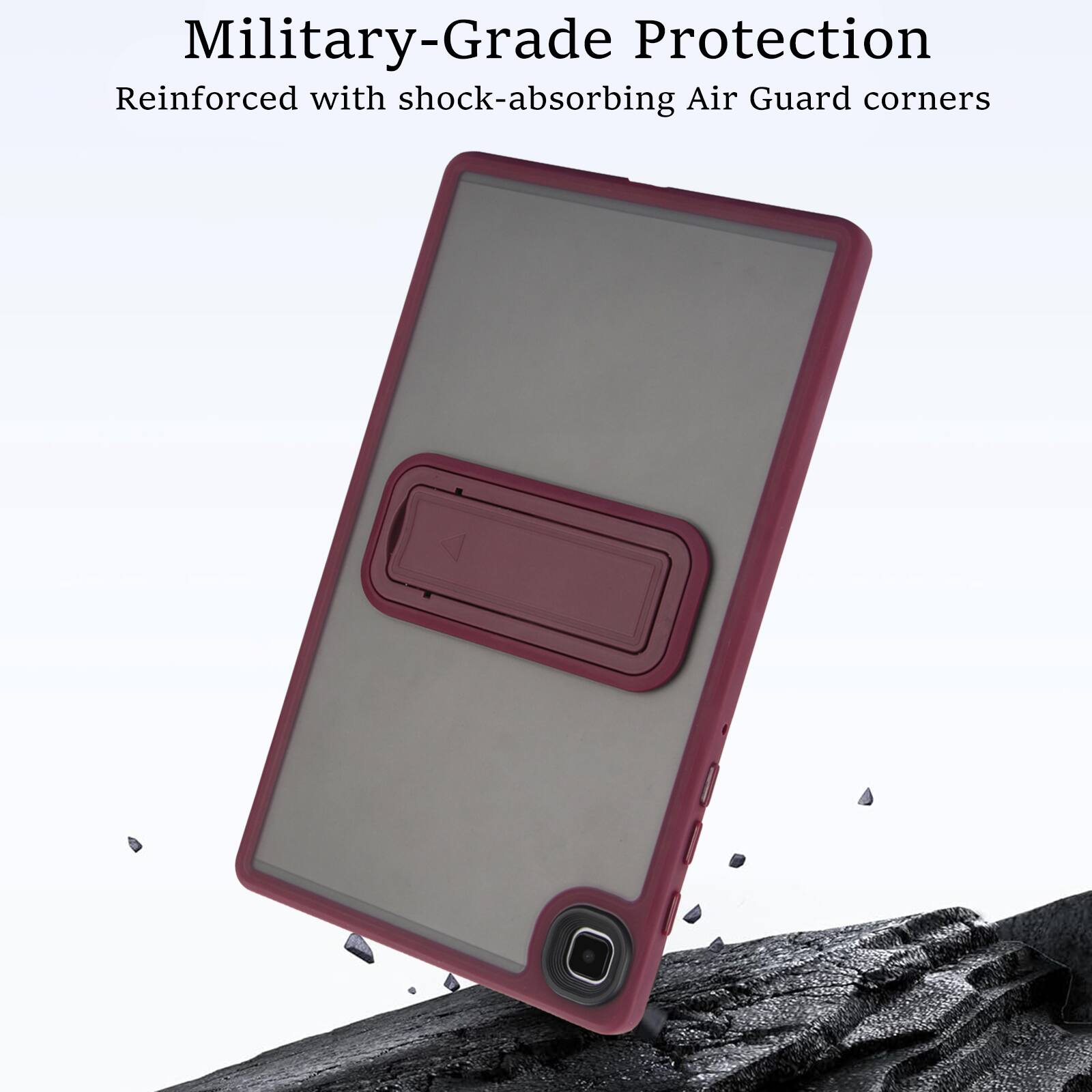 Military-Grade Protection  
Reinforced with shock-absorbing Air Guard corners