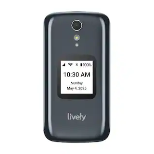 Lively® - Jitterbug Flip2 Cell Phone for Seniors - Graphite