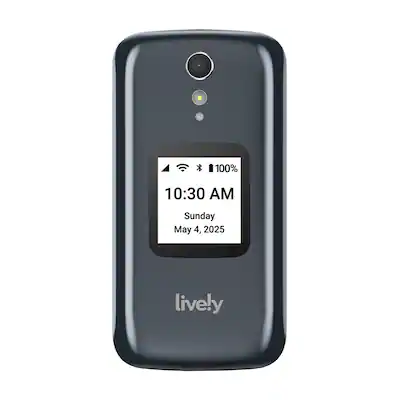 Lively - Jitterbug Flip2 Cell Phone for Seniors - Graphite Lively - Jitterbug Flip2 Cell Phone for Seniors - Graphite