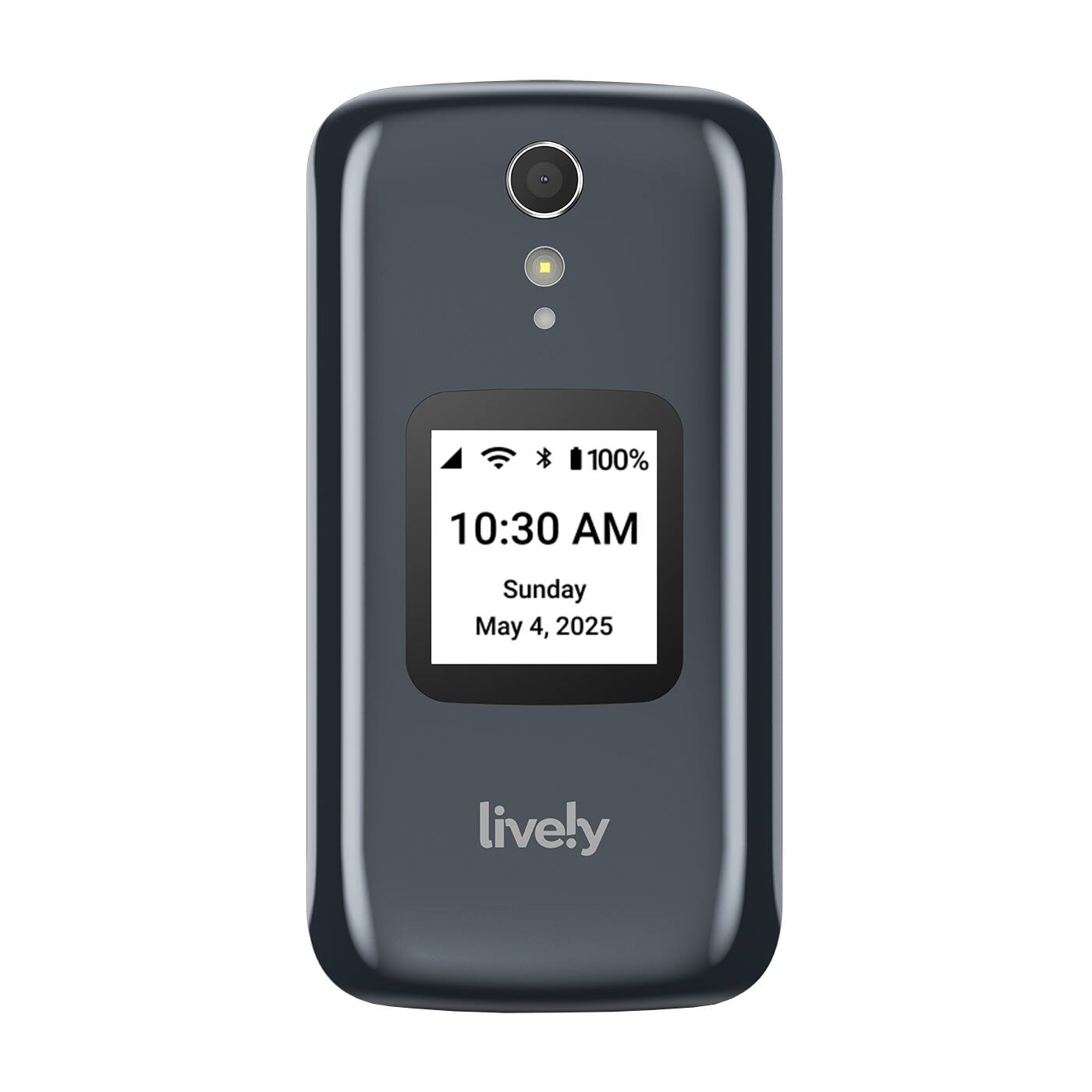 Lively® - Jitterbug Flip2 Cell Phone for Seniors - Gray