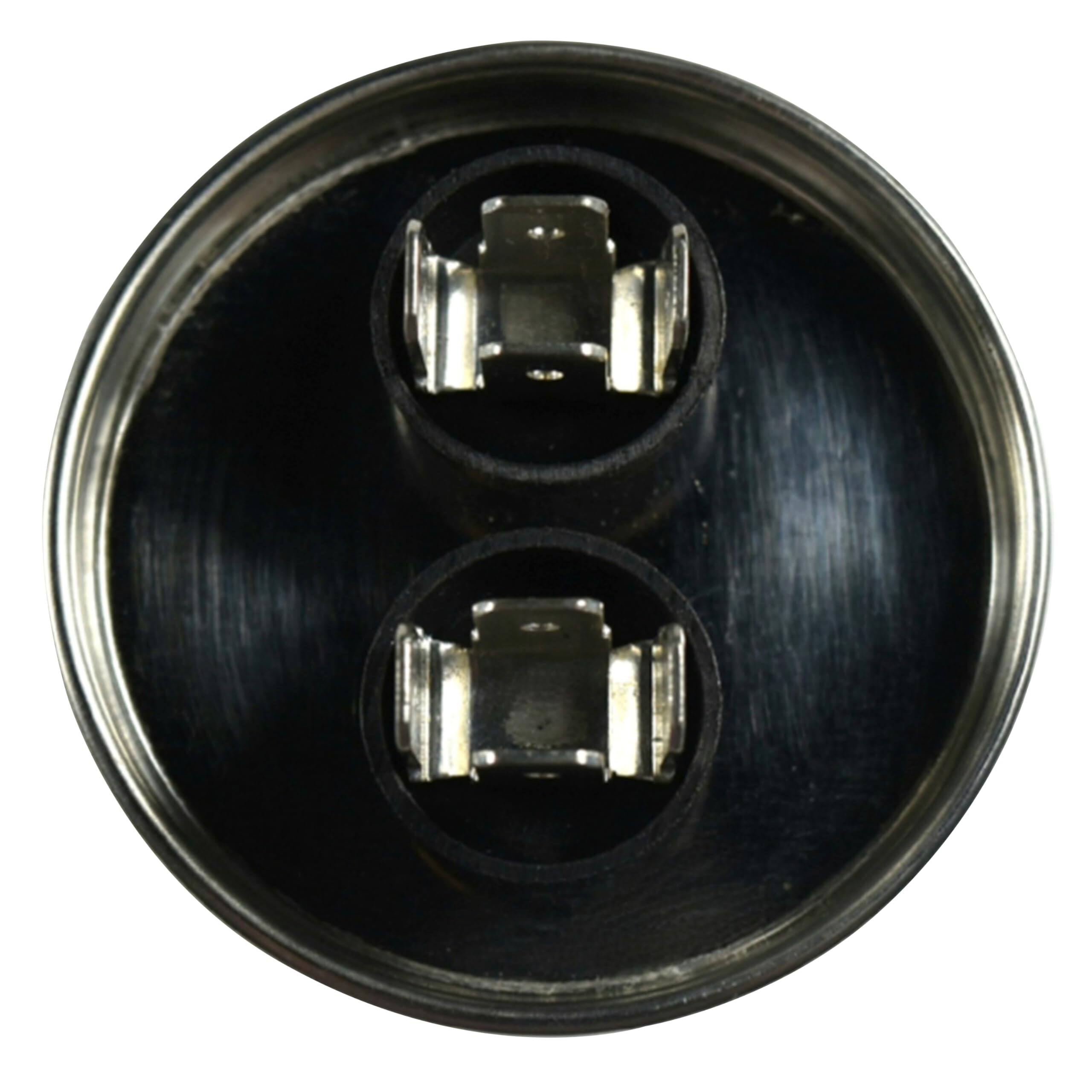 Left. HQRP - 55 uF 370-440 V Round Motor Run Capacitor CBB65 UL Listed - HVAC Blower Compressor Pump.