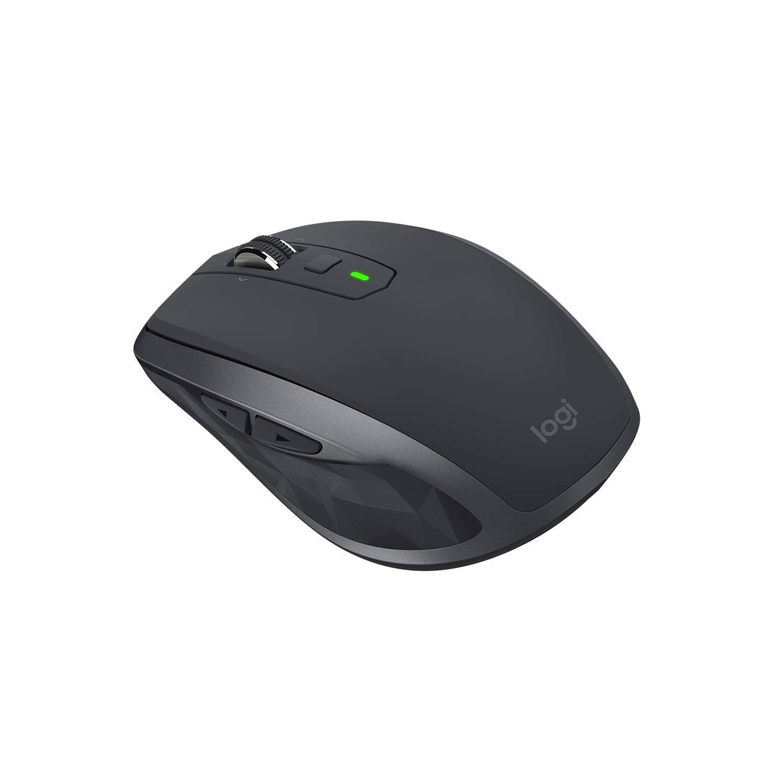 Alt View 2. Logitech - Logitech MX Anywhere 2S Wireless Mouse - Graphite - Graphite.