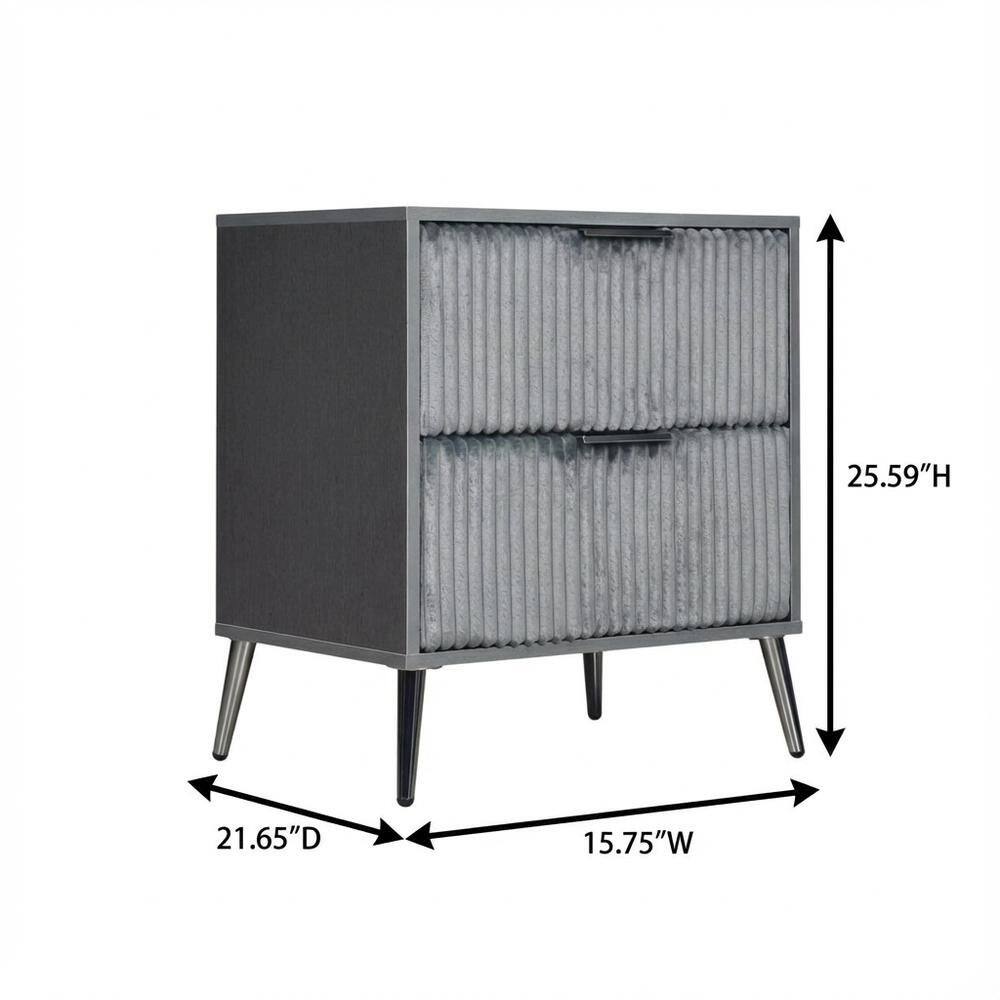 25.59"H 21.65"D 15.75"W