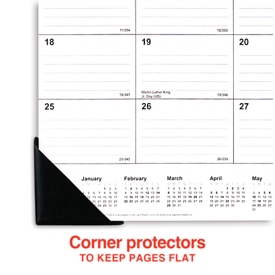 19/354 12/353 18 19 20 25 18/347 Martin Luther King Jr. Day (U) 26 19/346 27 25/343 26/339

January February March April May
5 2 3 4 1 NO 1 14 15 T 21 2 2 24 24 2 DE 3 1 5 9 10 11 13 15 17 19 22 23 24 21 2 2 1 2 3 9 N6 T5 T6 1 22 21 29 1 5 13 14 20 21 1 3 5 6 P 9 12 14 F5 D6 1 21 37 23 24 27 3 10 5 13 20 27

Corner Productions
TO KEEP FINGERS