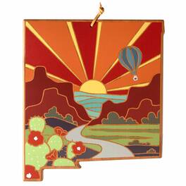 Totally Bamboo - New Mexico Cutting Board with Artwork by Summer Stokes
