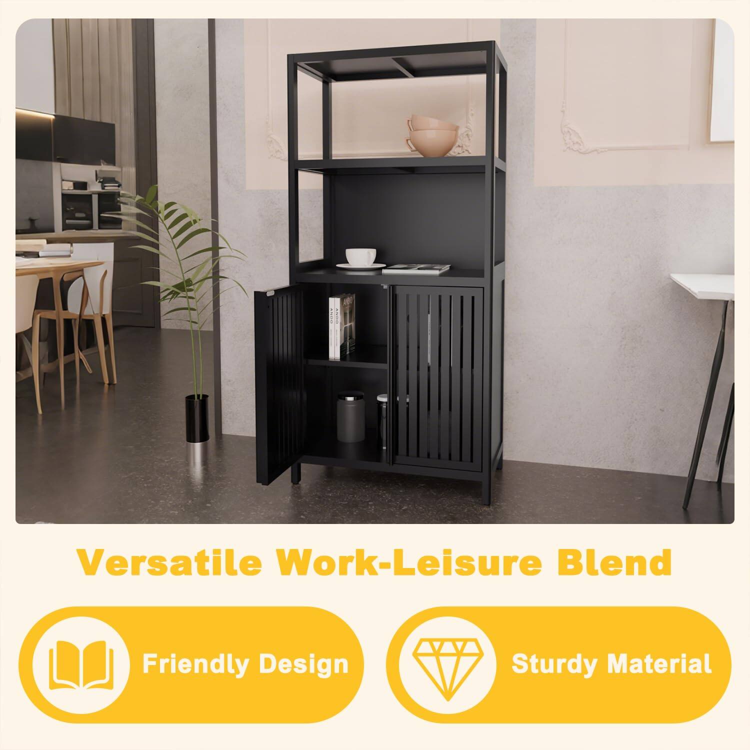 Versatile Work-Leisure Blend

Friendly Design

Sturdy Material