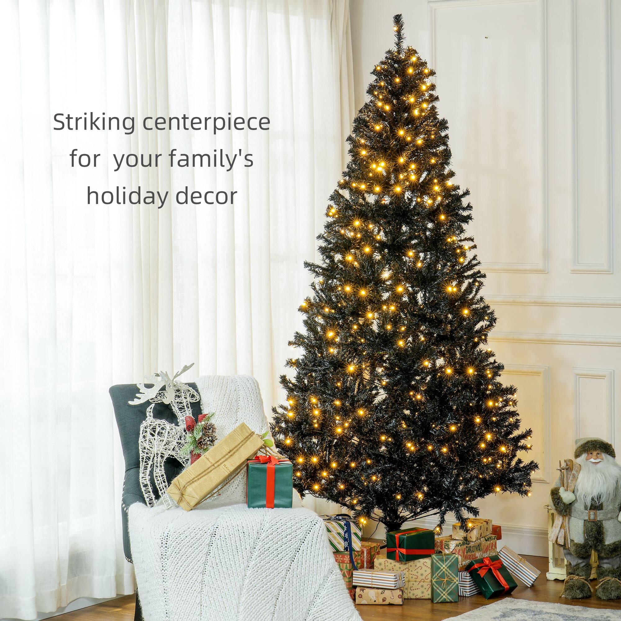 Striking centerpiece for your family's holiday decor.