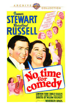 Front. No Time for Comedy - DVD.