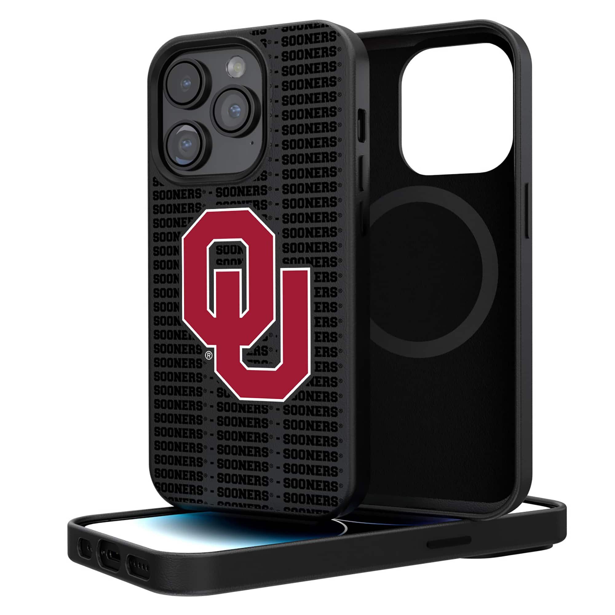 Keyscaper - NCAA - Oklahoma Sooners Primary Logo iPhone Magnetic Bump Case - 15 Pro Max - Black price history on PriceWatchPro