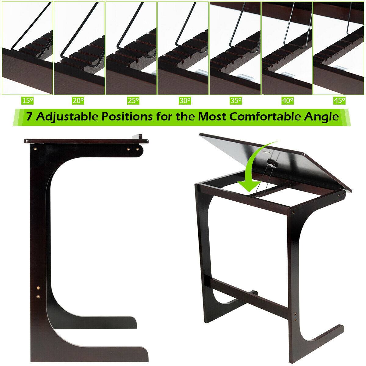 15, 20, 25, 30, 35, 40, 45, 7 Adjustable Positions for the Most Comfortable Angle