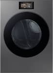 Samsung - 7.6 cu. ft. Bespoke AI Ultra Capacity Front Load Gas Dryer with AI Home - Dark Steel