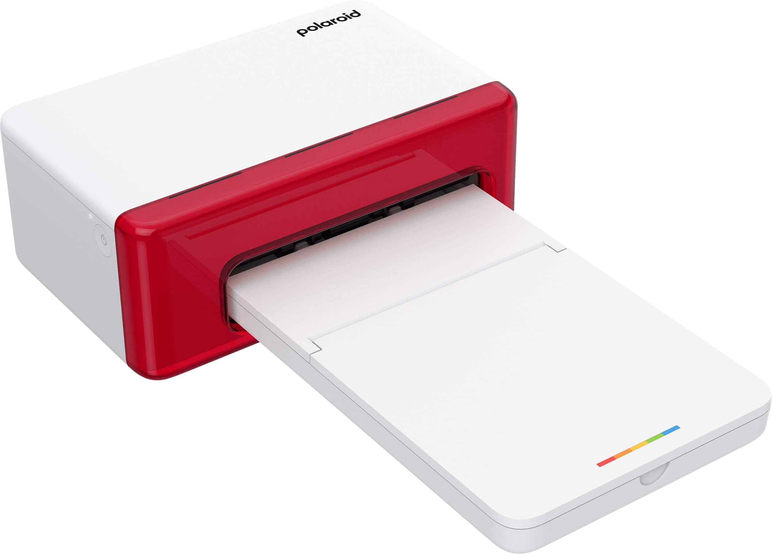 Angle. Polaroid - Polaroid Hi-Print 4x6 Photo Printer - White.