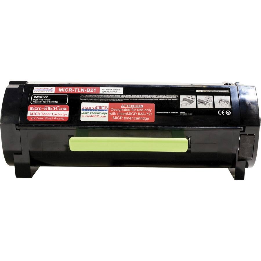 MICR-TLN-B21  
for laser check applications  

B241H00  
High Yield Toner Cartridge  

micro-MiCA.com  
MICR Toner Cartridge  
For Laser Check Printing  

micro-MiCA.com  
micro-MiCA.com  
micro-MiCA.com  

ATTENTION  
Designated for use only MICR toner cartridge  
MICR toner cartridge  

micro-MiCA.com  
micro-MiCA.com  
micro-MiCA.com  

micro-MiCA.com  
micro-MiCA.com  
micro-MiCA.com  

micro-MiCA.com  
micro-MiCA.com  
micro-MiCA.com  

micro-MiCA.com  
micro-MiCA.com  
micro-MiCA.com  

micro-MiCA.com  
micro-MiCA.com  
micro-MiCA.com  

micro-MiCA.com  
micro-MiCA.com  
micro-MiCA.com  

micro-MiCA.com  
micro-MiCA.com  
micro-MiCA.com  

micro-MiCA.com  
micro-MiCA.com  
micro-MiCA.com  

micro-MiCA.com  
micro-MiCA.com  
micro-MiCA.com  

micro-MiCA.com  
micro-MiCA