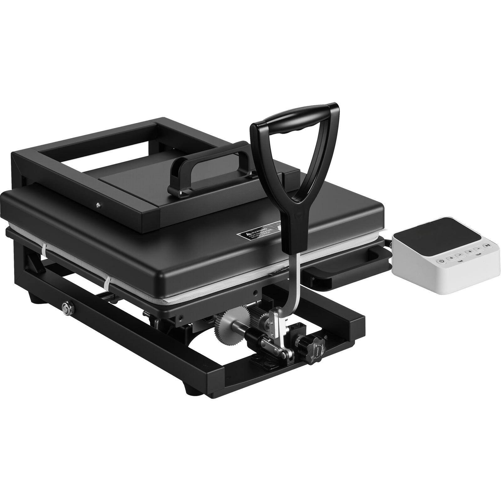 Alt View 10. Glintex - 15"x15" Hybrid Heat Press, 8-in-1 Multifunction, Fast Even Heating, Easy Controls for T-Shirts/Mugs/Tumblers/Caps/Plates.