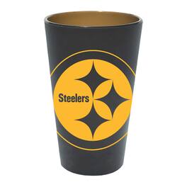 WinCraft - Pittsburgh Steelers 16oz. Team Color Silicone Pint Glass - Multicolor