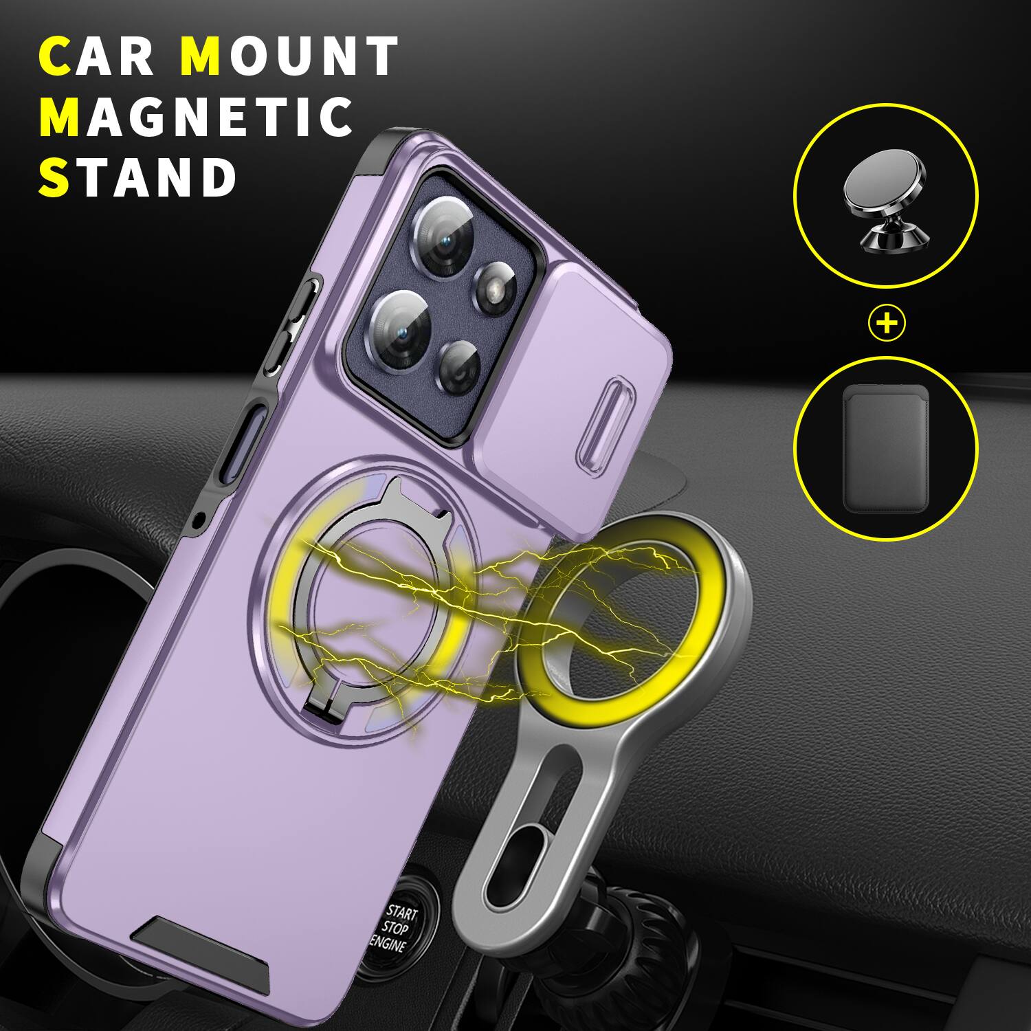 CAR MOUNT MAGNETIC STAND

START STOP ENGINE