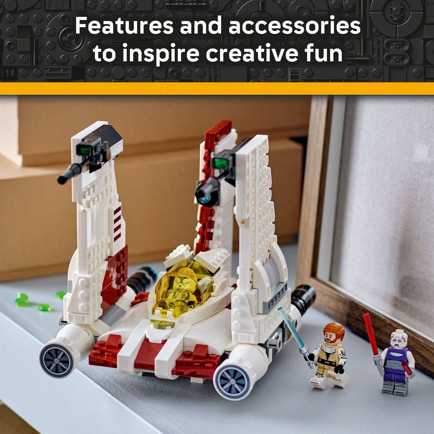 Features and accessories to inspire creative fun