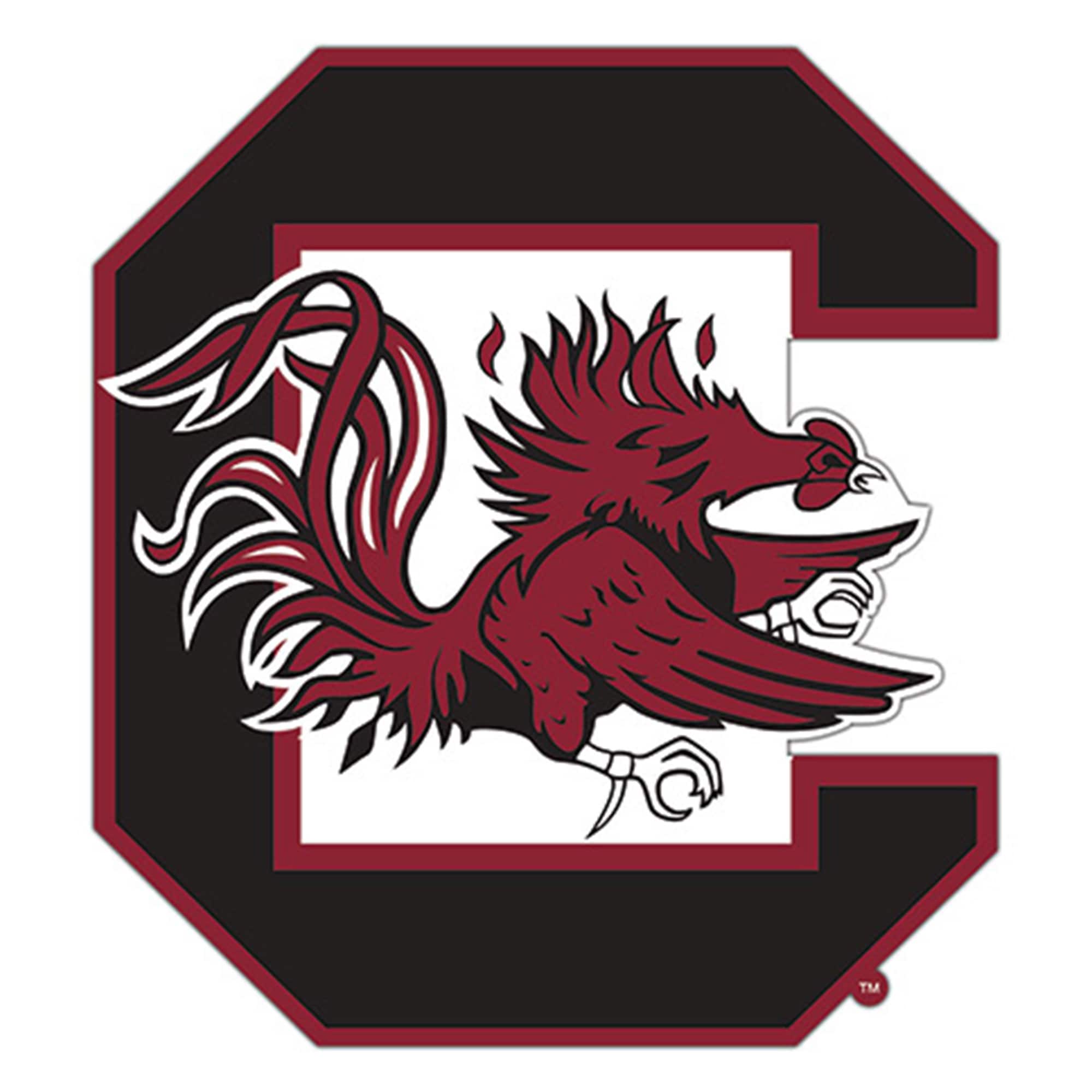 South Carolina Gamecocks 24" Logo Cutout Sign