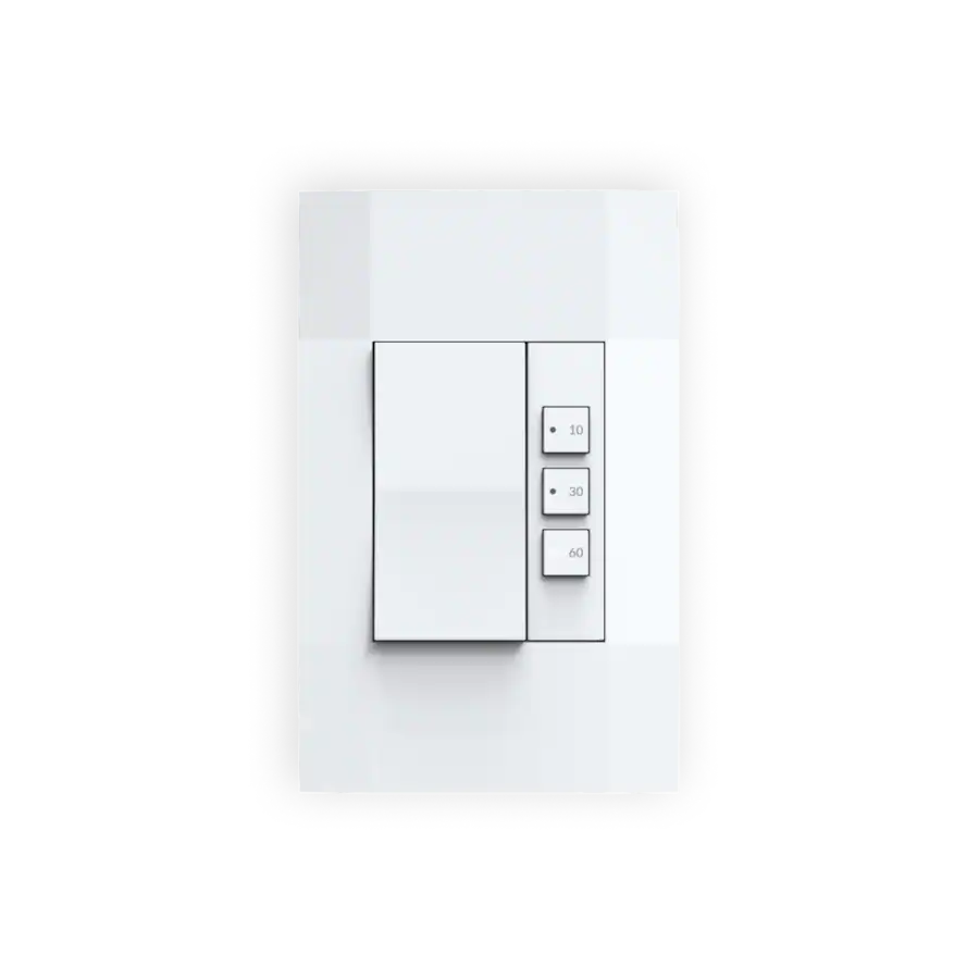Deako Simple Ventilation Timer Switch, Single Pole, 10/30/60 Minute ...
