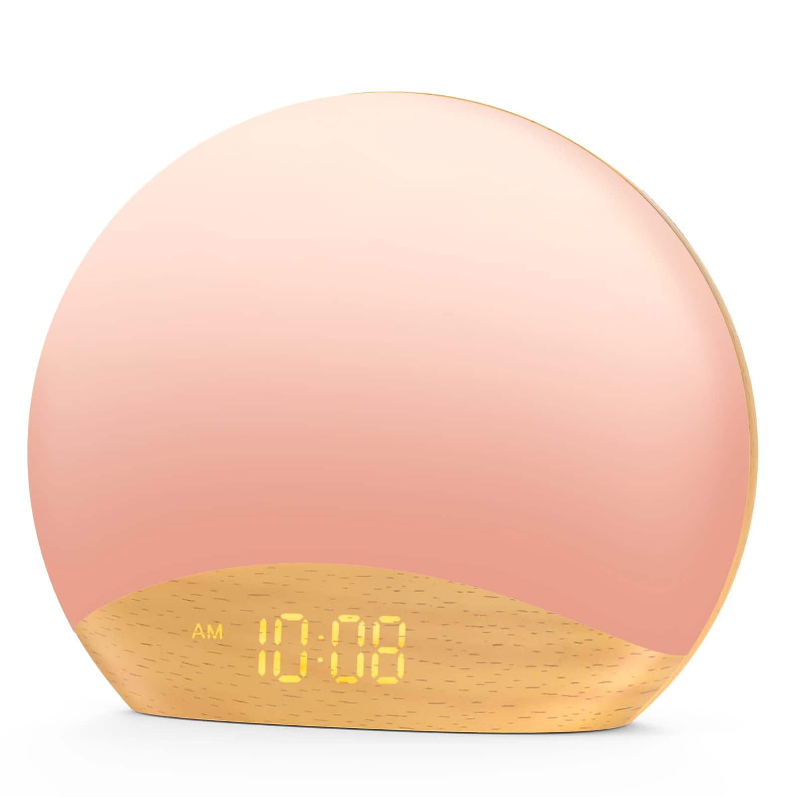 Dazzed Corner - Noise Machine Sunrise Alarm Clock, Wake Up Light - White