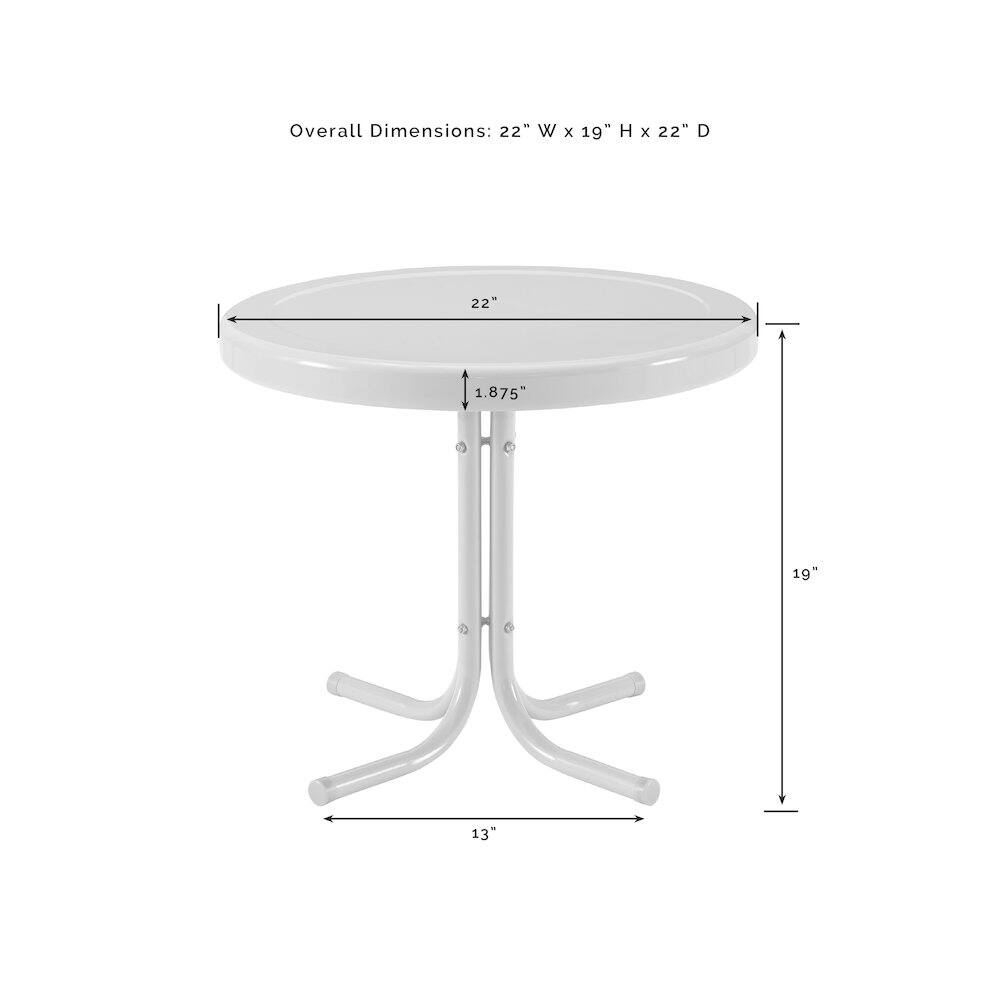 Overall Dimensions: 22" W x 19" H x 22" D

22" W x 19" H x 22" D

22"

1.875"

19"

13"