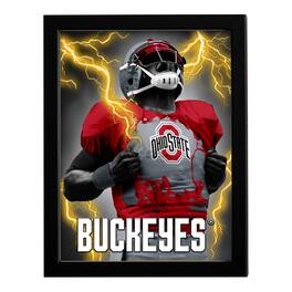 Sporticulture - Ohio State Buckeyes 14" x 18" Framed 3D Lenticular Art - Red