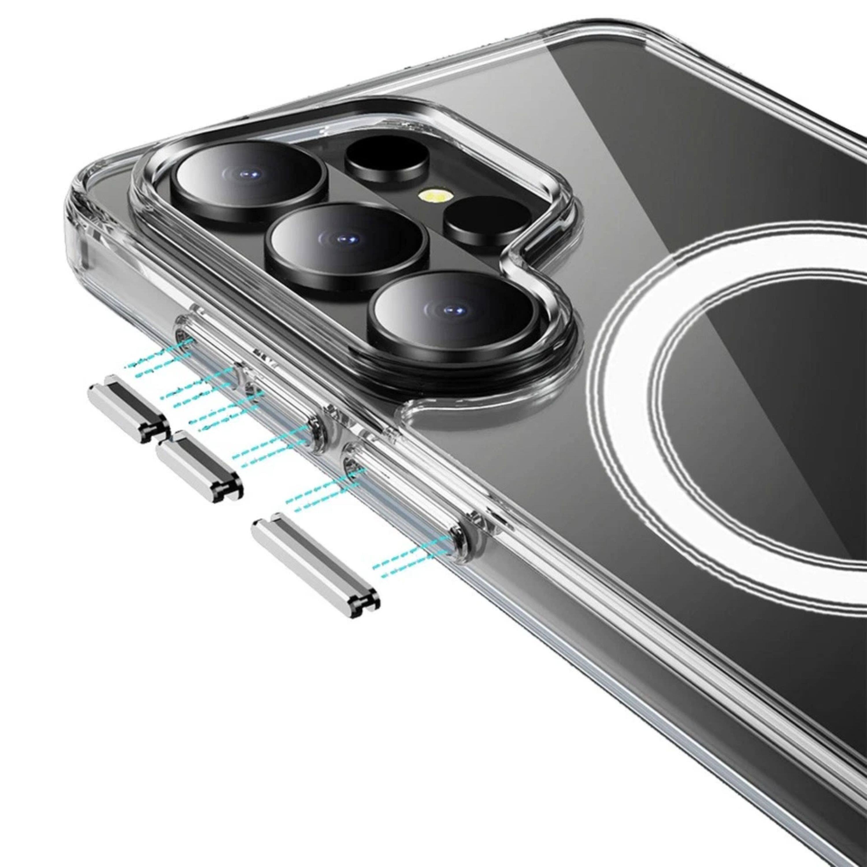 Bundle Kitcheniva Slim Fit Transparent Magnetic Circle Case With ...