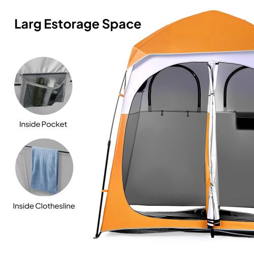 Large Storage Space

- Inside Pocket
- Inside Clothesline