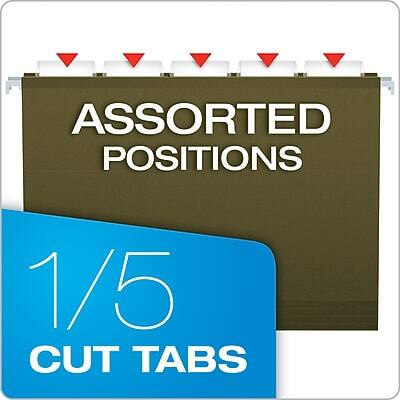 ASSORTED POSITIONS  
1/5 CUT TABS