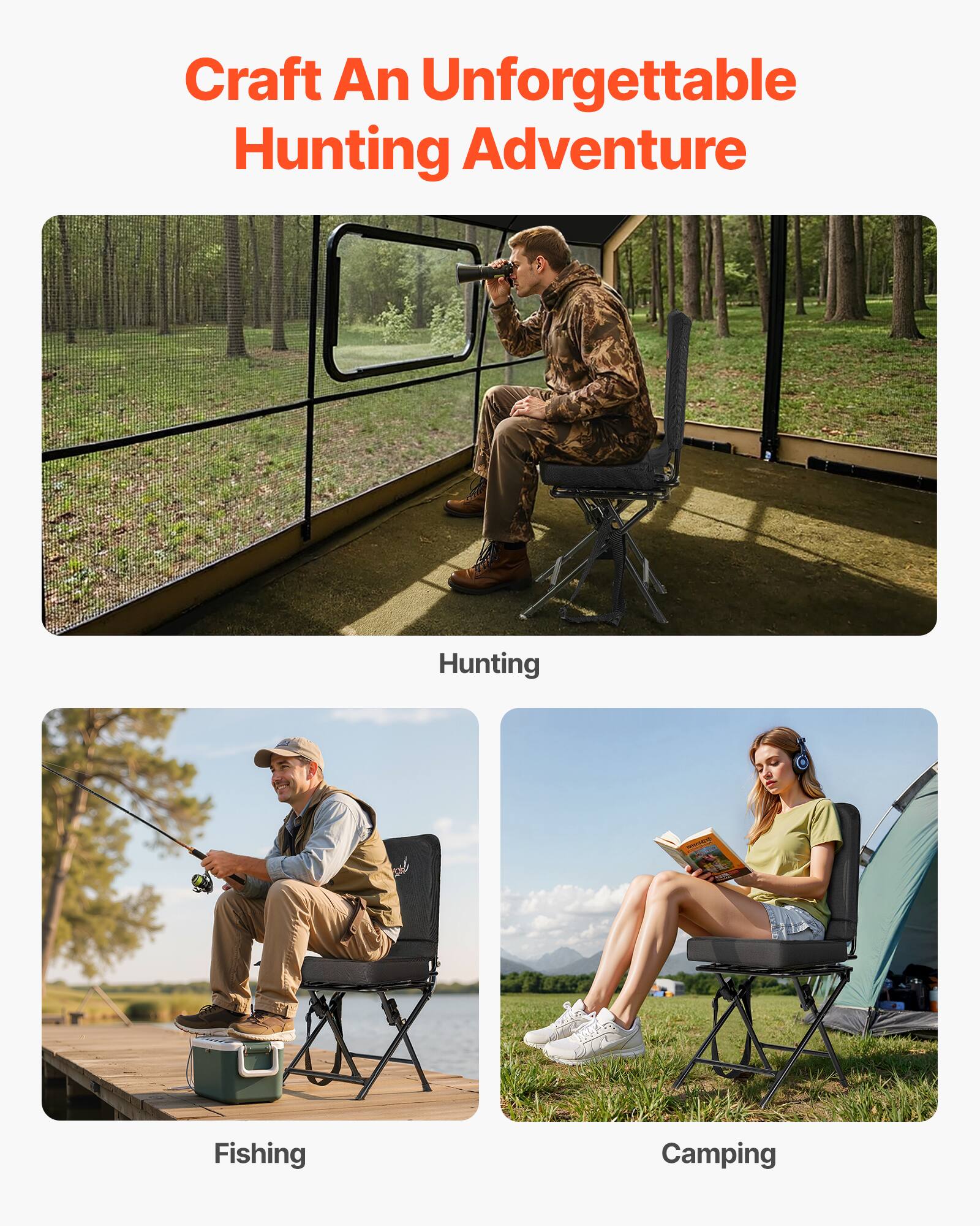 Craft An Unforgettable Hunting Adventure

Hunting

Fishing

Camping