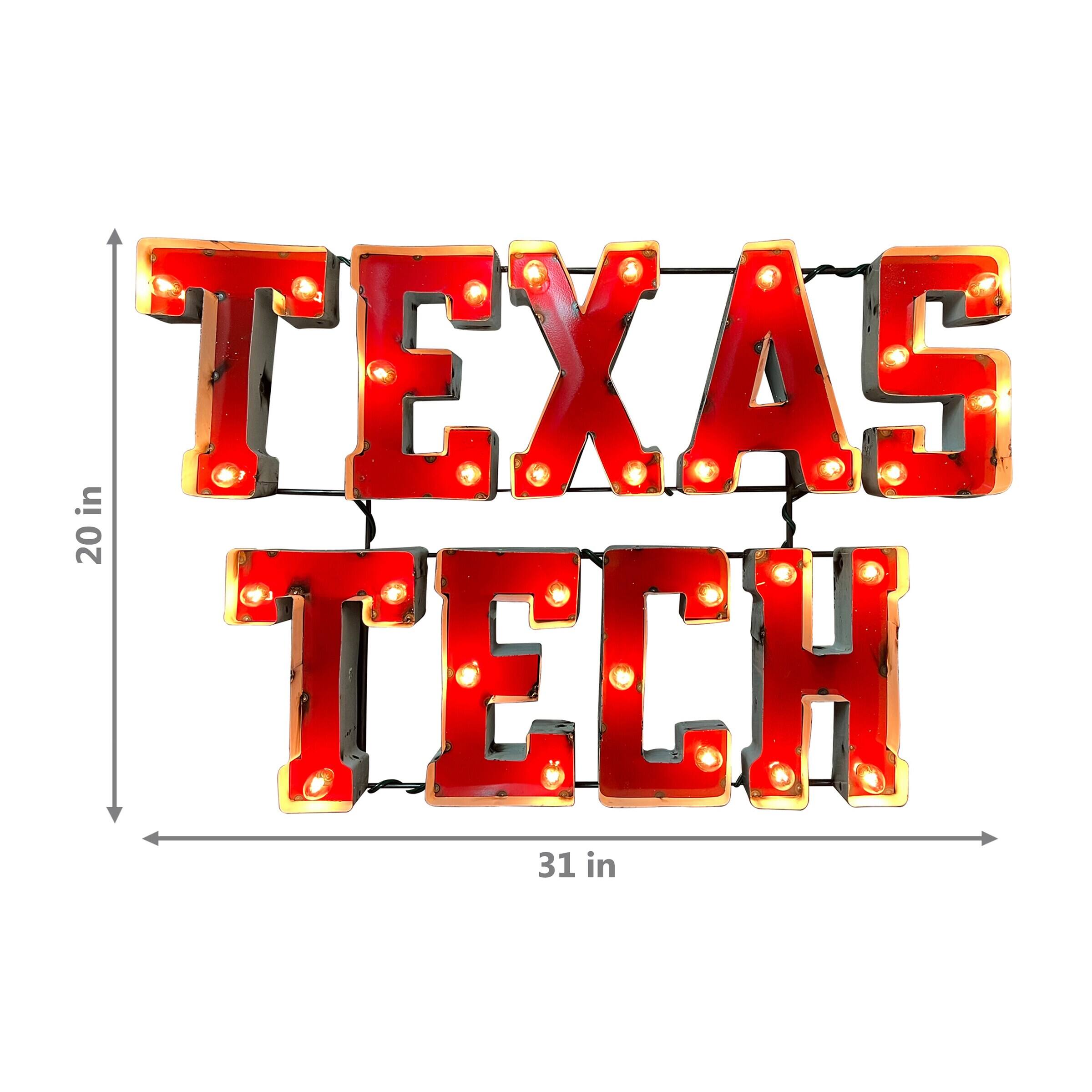 TEXAS TECH

20 in

31 in