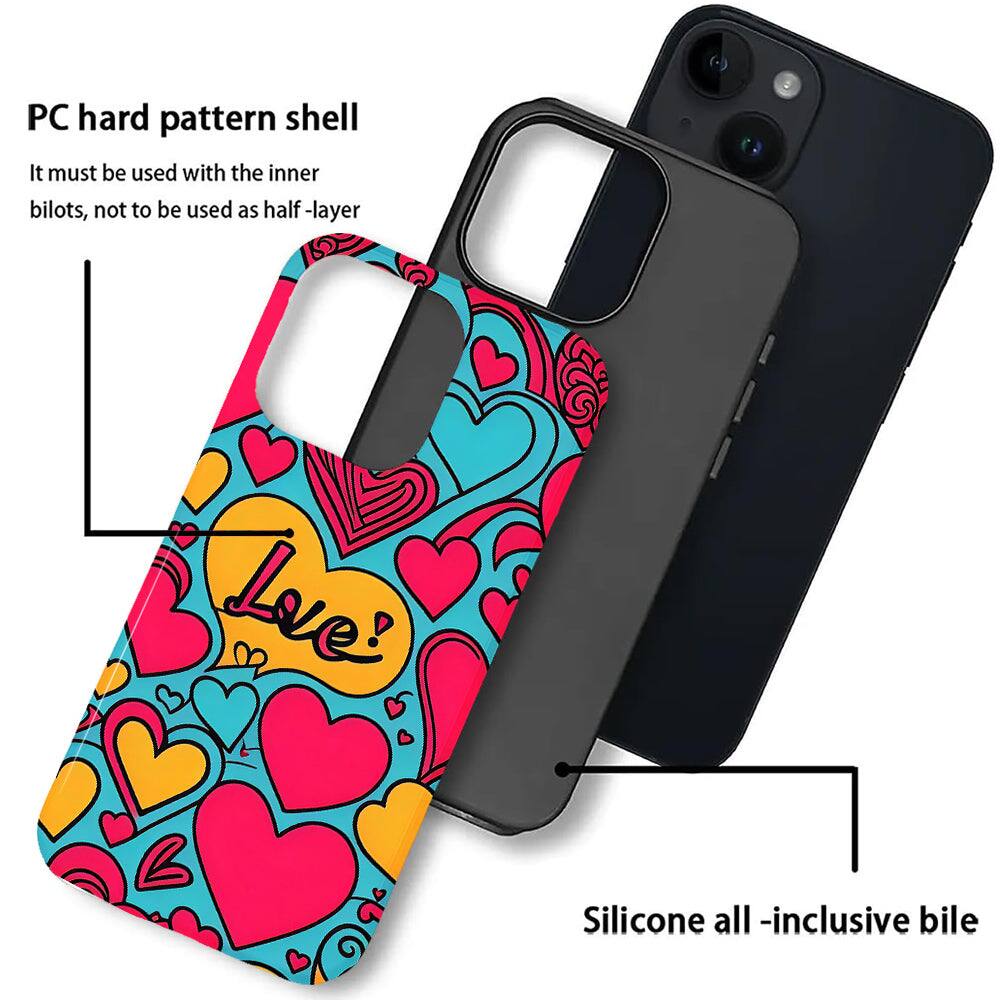 PC hard pattern shell  
It must be used with the inner bilots, not to be used as half-layer  

Silicone all-inclusive bile