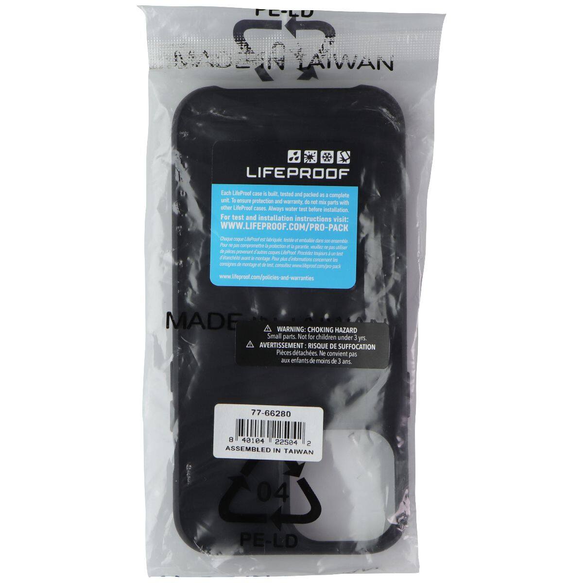 LifeProof - Wake Series Case for Apple iPhone 12 Pro Max - (Pro-Pack / Bulk Pkg) - Black