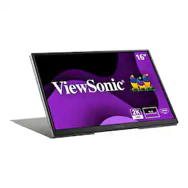 ViewSonic - Refurbished Excellent - VG1656-2K 16" WQXGA 1600p IPS Portable Monitor - Black