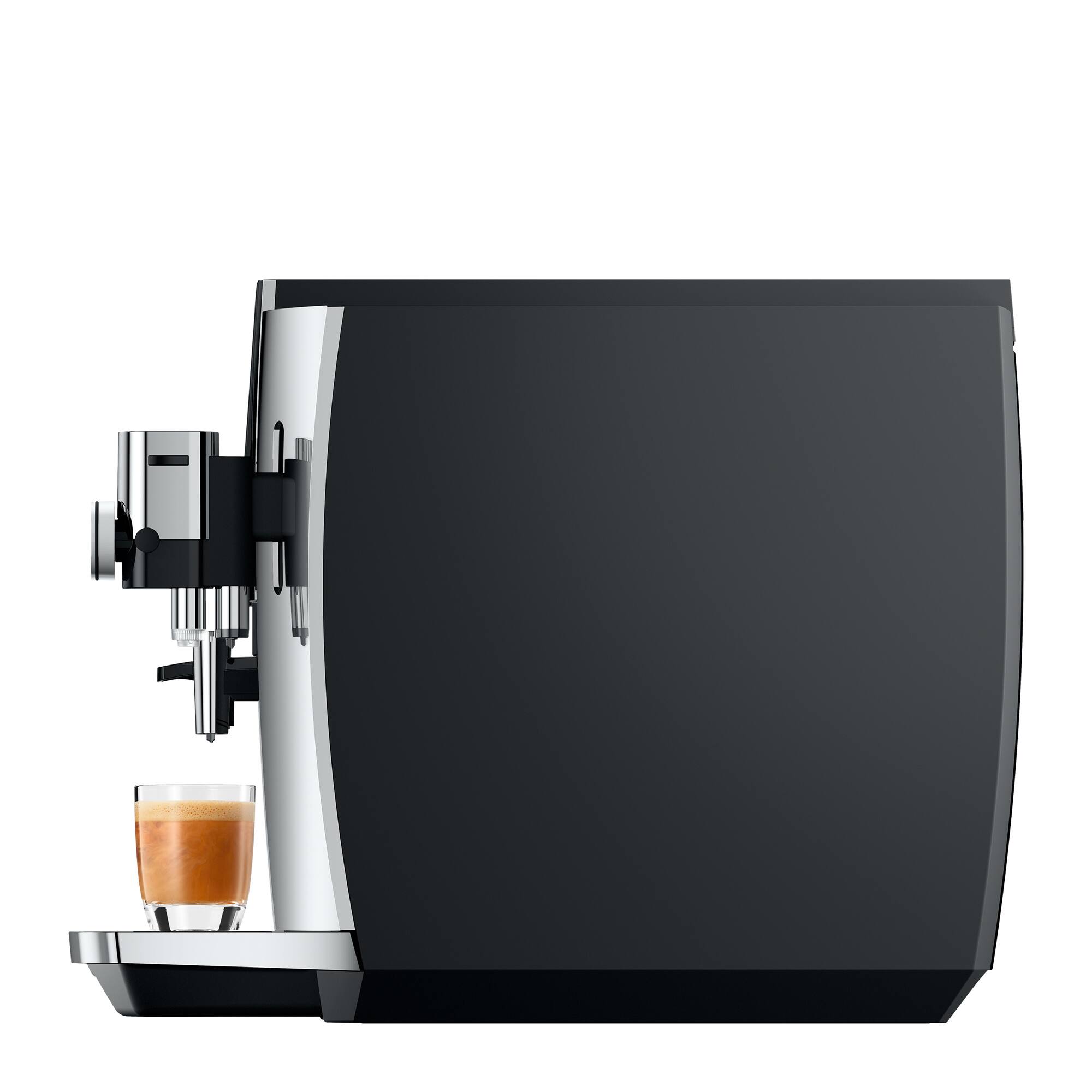 Left. JURA - S8 Automatic Coffee Machine - Chrome.