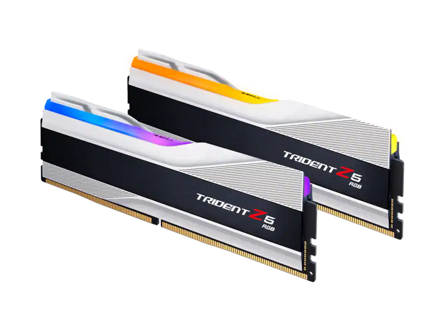 G.SKILL Trident Z5 RGB 64GB DDR5 6400MHz RAM (2x32GB) F5 G.SKILL Trident Z5 RGB 64GB DDR5 6400MHz RAM (2x32GB) F5