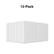 Alt View 1. Staples - 2" 3-Ring View Binders, 12/Pack - White.