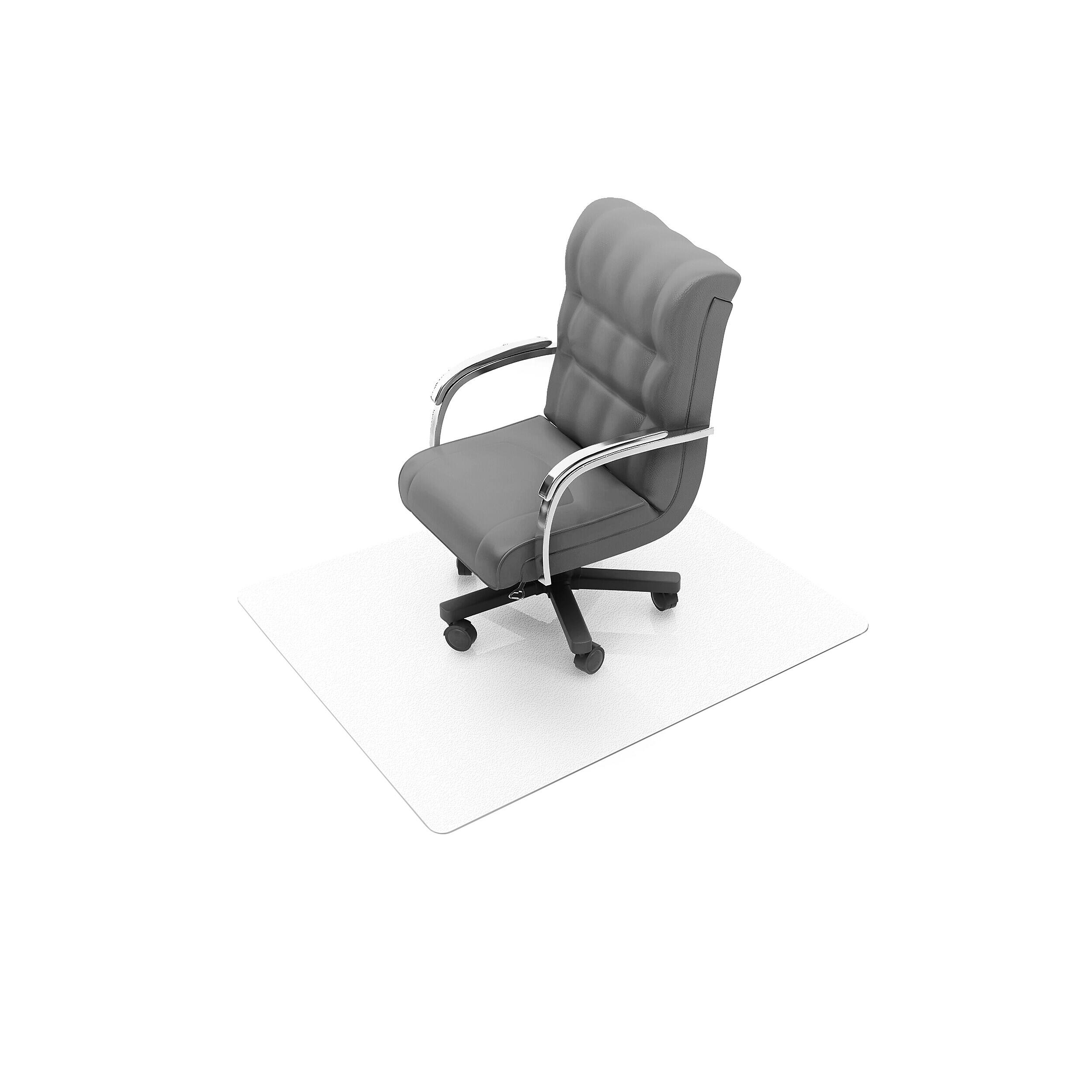 Alt View 4. Floortex - Ultimat Cleartex Carpet Chair Mat, 35" x 47", Designed for Medium-Pile Carpet, Clear Polycarbonate (118927ER) - Clear.