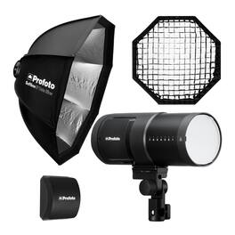 Profoto - B30 Monolight Bundle with Softbox, Softgrid and Battery